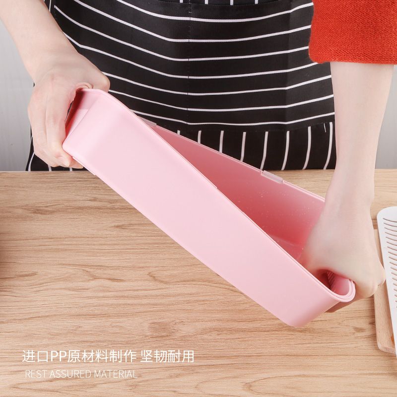 Kitchen plastic bowl and chopstick storage box