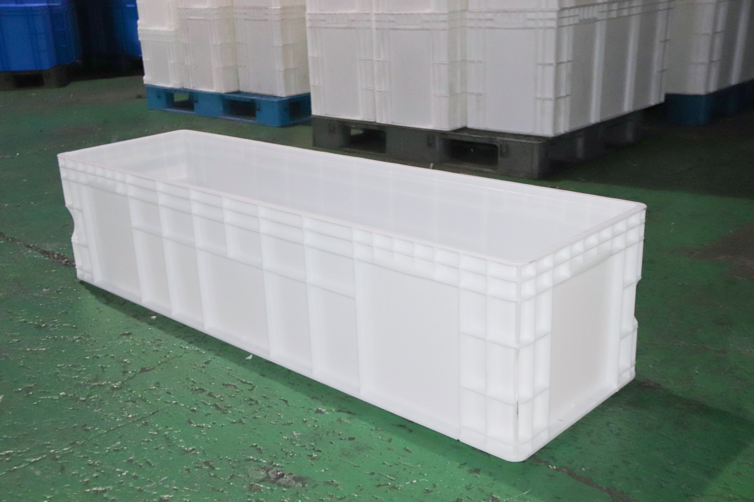 1400×400×340灰色物流箱塑料周转箱子大胶箱白色长条盒子养,淘宝优惠券,粉丝福利购,淘宝优惠卷