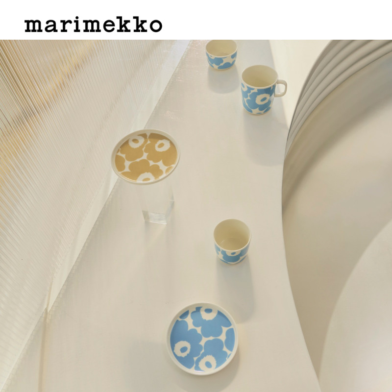 5礼物 芬兰marimekko 马克杯 时尚印花图案多功能情侣对杯2个装 Marimekko旗舰店 淘优券