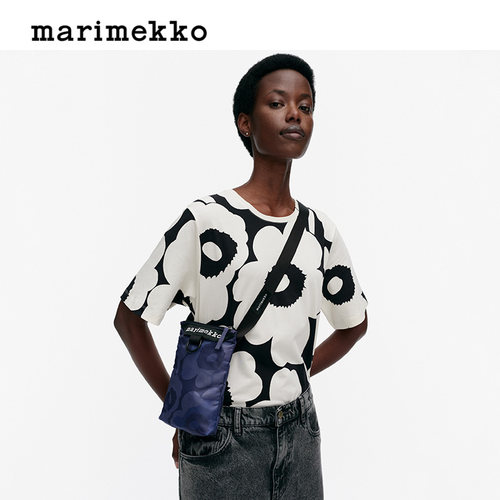圣诞礼物Marimekko【Unikko游霓可印花】2025早秋新款时尚单肩包 - 图0