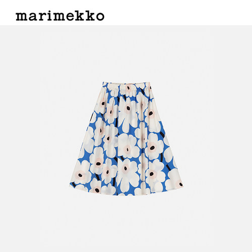 圣诞礼物Marimekko【明星同款】亚洲限定游霓可女士半身裙早秋 - 图3