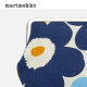 Marimekko Unikko 25 early autumn metal frame wallet clutch