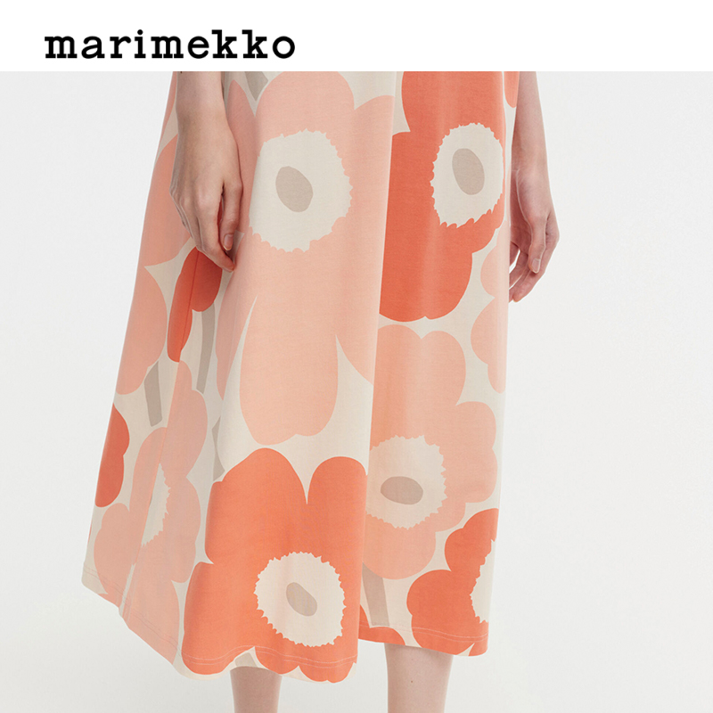 【Unikko游霓可印花】Marimekko女士2023早秋新款连衣裙