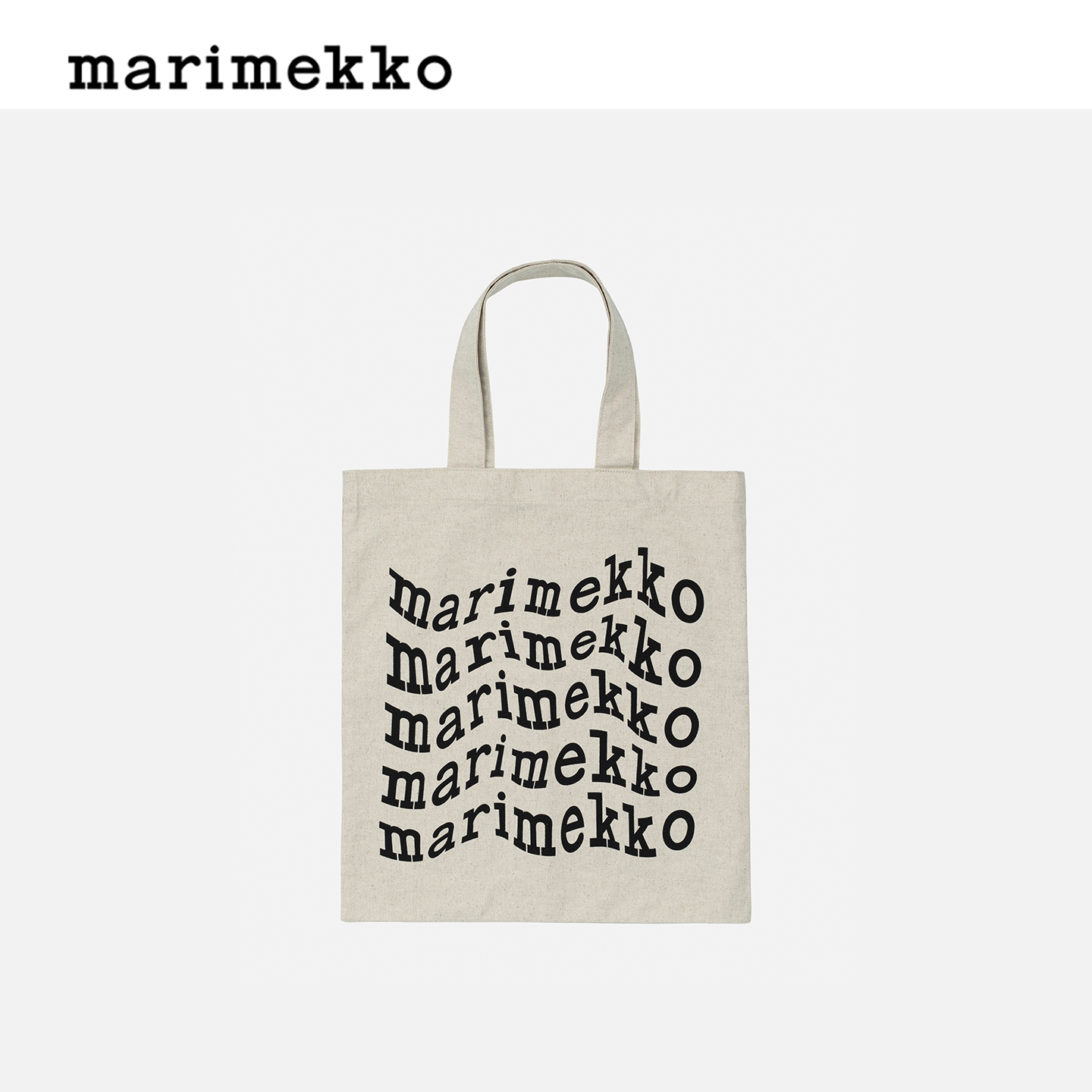 Marimekko玛莉美歌25早秋新款帆轻便百搭帆布布包托特包商场同款 - 图0