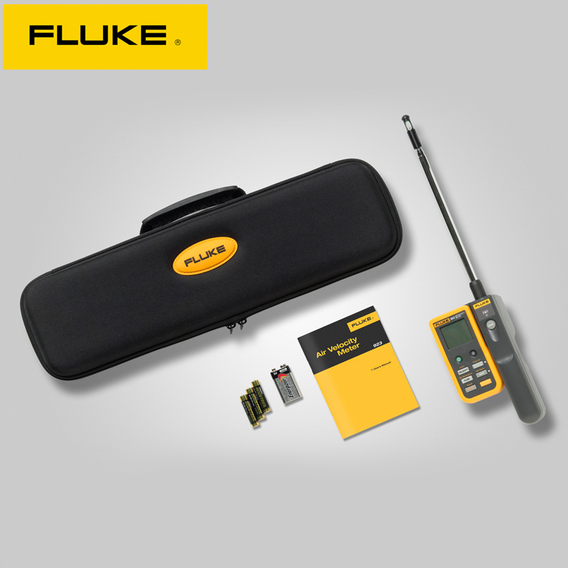 福禄克FLUKE热线风速仪F923高精度热敏风速计风速温度风力测量仪 - 图3