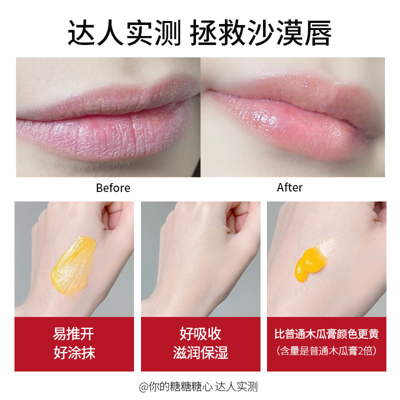 澳洲番木瓜25g菲泽斯润唇膏女膏 skinphysics海外润唇膏