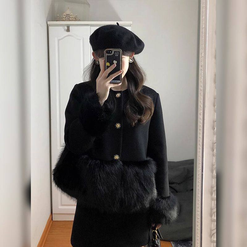 小香风毛呢法式套装裙高级感小洋装秋冬气质名媛韩剧职业两件套女,淘宝优惠券,粉丝福利购,淘宝优惠卷