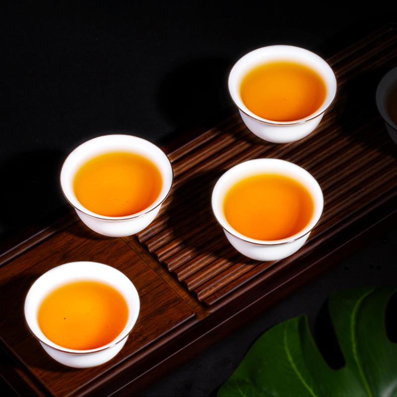 天府龙芽优黑优红御品黑茶四川特产浓香型茶叶耐泡年份茶官方正品