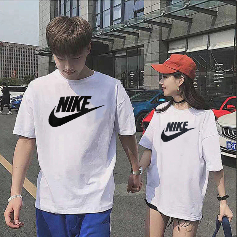 【自营】Nike耐克短袖男装新款白色运动服半袖T恤AR5005-101篮球 - 图1