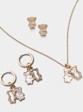 阿玛尼小熊双层女士项链