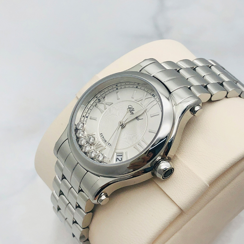 Self-operated Swiss women's watch Chopard simple mechanical