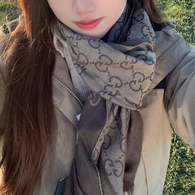 Gucci Wool Scarf Valentine's Day Gift