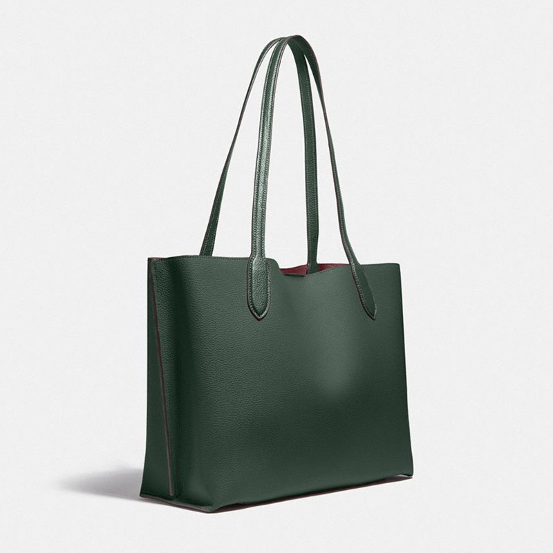 【直营】coach willow新款女士托特包 天猫国际时尚直营女士包袋