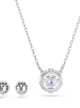 施华洛世奇项链耳钉套装