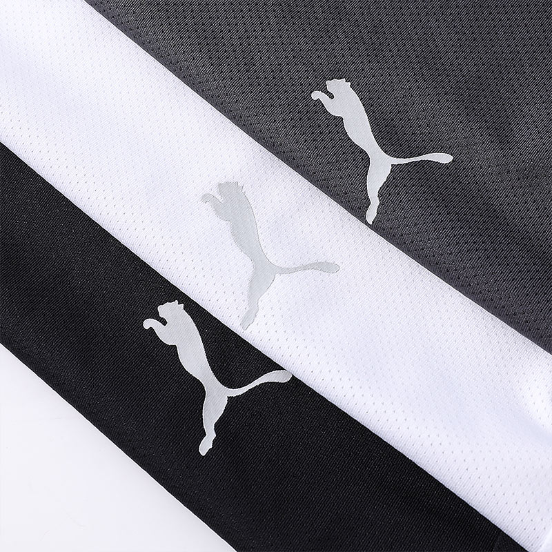 【自营】PUMA彪马短袖T恤男夏季宽松冰丝速干透气上衣2件装运动服 - 图1