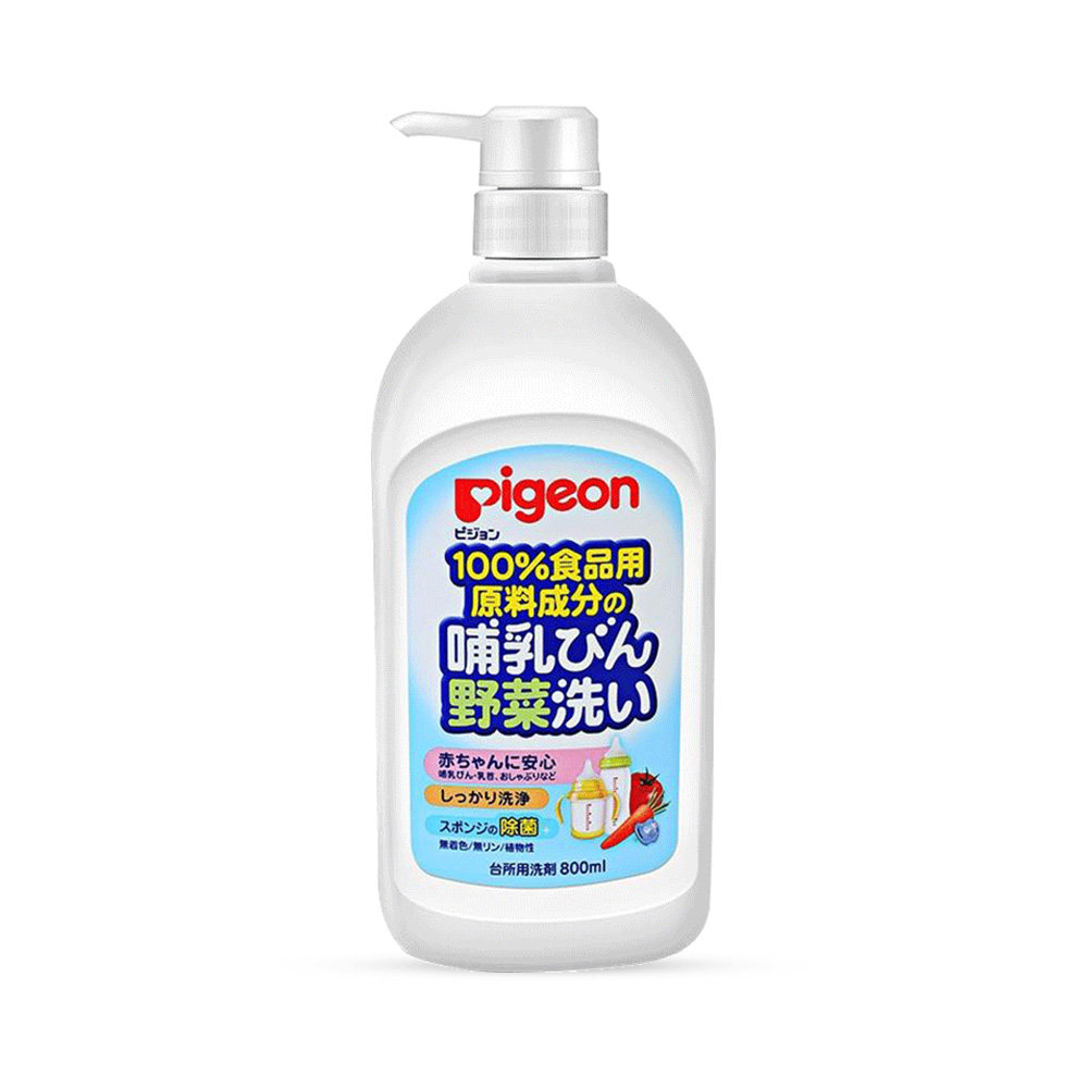 【自营】日本贝亲奶瓶果蔬清洗液进口婴儿童食器用品清洁剂 800ml