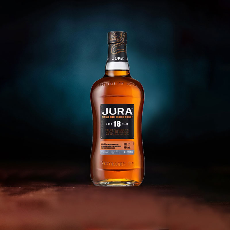 【自营】Jura吉拉18年单一麦芽威士忌700ml*1瓶 英国进口洋酒 - 图2