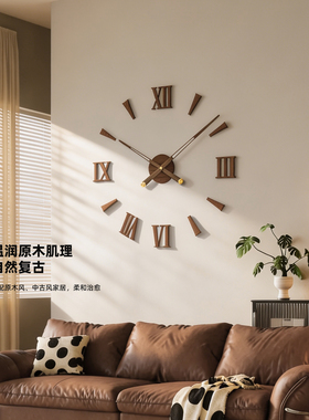 DIY简易安装罗马数字挂钟