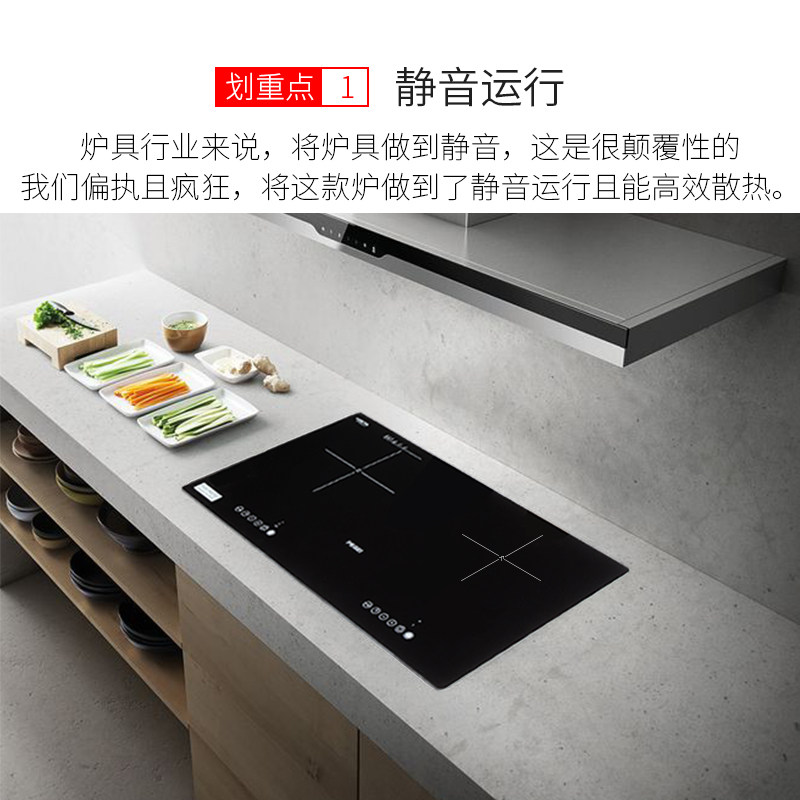 粤西半角嵌入式双灶德国内嵌电陶炉 粤西半角电磁炉/陶炉