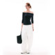 SINGLE MOMENT 26SS French retro sword pleated casual trousers wide-leg pants loose straight trousers for women spring
