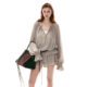 SINGLE MOMENT 26SS ແຟຣນຊ໌ commuting loose casual necked buttoned blouse top skirt suit pants