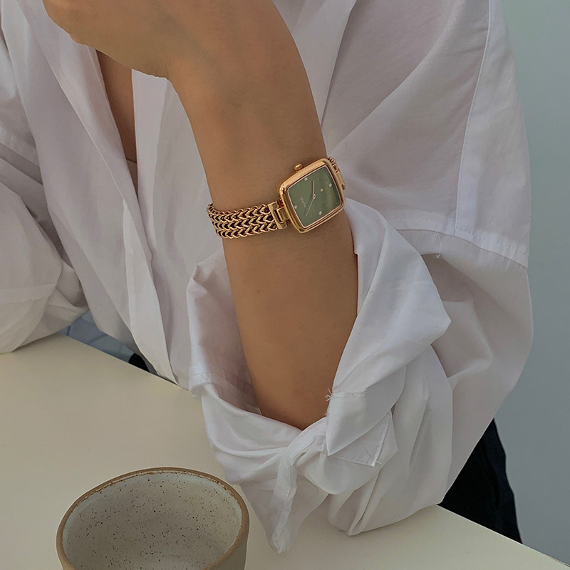 拓非2022年新款女士轻奢石英方糖 tophill拓非国产腕表