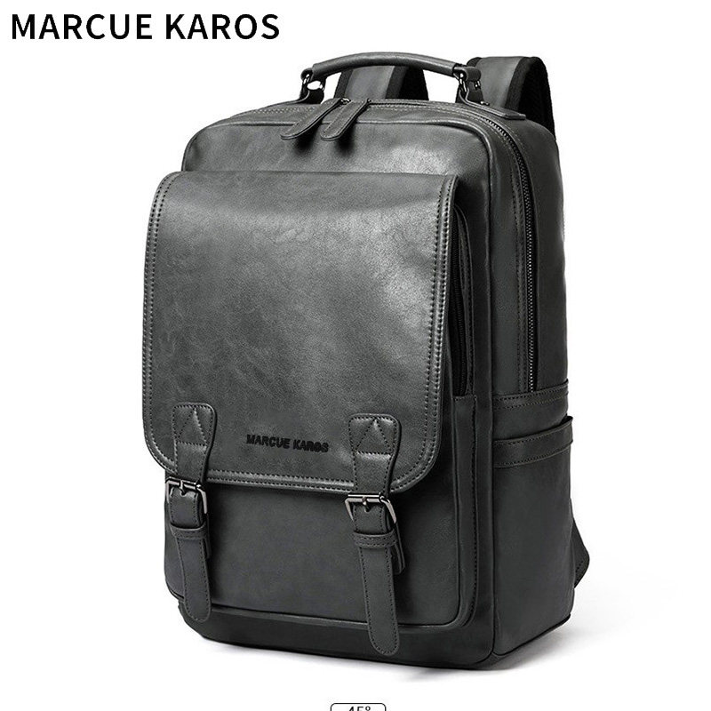 mk真皮商务2022年新款时尚双肩包 partyplus双肩背包