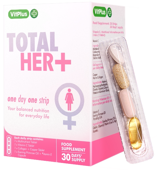 英国vitplus+女士月见草油营养胶囊 vitplus海外复合维生素/矿物质