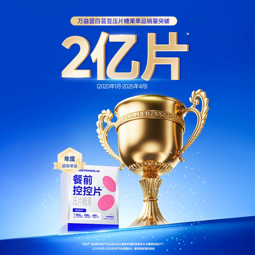 【U先】万益蓝WonderLab白芸豆阻餐前控控片断压片糖果大餐救星 - 图3