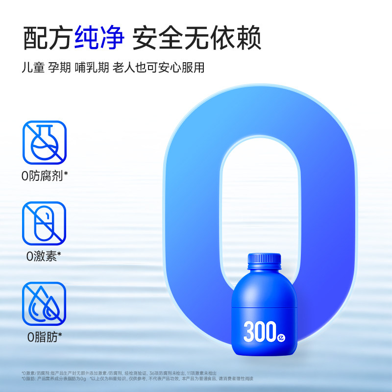 万益蓝WonderLab小蓝瓶益生菌肠成人大人孕妇胃道益生元粉300亿