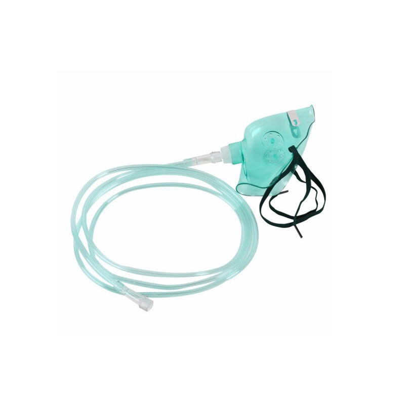 华越吸氧面罩输氧面罩医院家庭保健吸氧面罩制氧机氧气瓶配件 - 图1