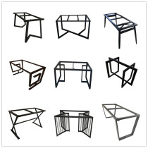 Custom Iron Art Table Leg Bracket Metal Rock Plate Marble Table Legs Large Plate Table Legs Dining Table Foot Tea Table Shelf