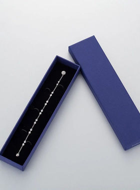 隐形磁扣白金奥地利水钻手环