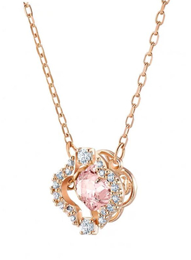 灵动风镶嵌水钻四叶草网红同款