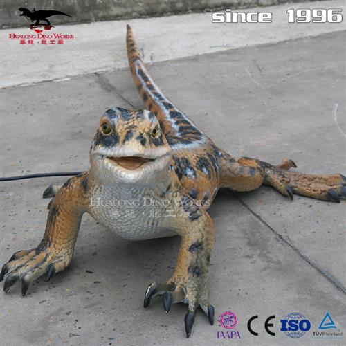 自贡年老厂制作仿真动物仿真昆虫硅胶机械电动蜥蜴模型美陈引流 - 图2