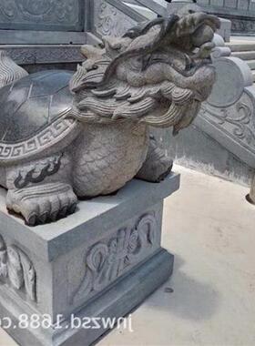 汉白玉石雕金钱龟价格花岗岩石材龙龟雕刻厂石龟图片大全