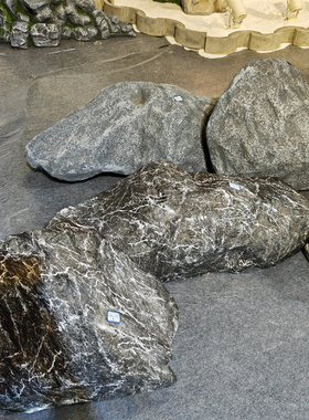 仿真石头山水造景室内景观摆件