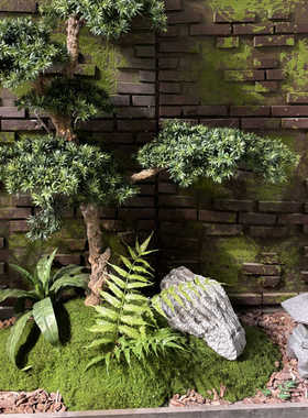 景观石仿真石头玻璃钢造景鱼池