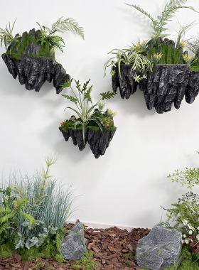 天空之城悬浮假山泡沫假石造景