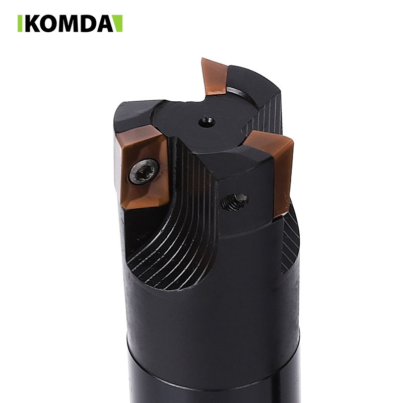KOMDA凯铭达BAP400R直角立铣刀杆抗震方肩铣刀杆 R0.8铣刀杆 - 图1