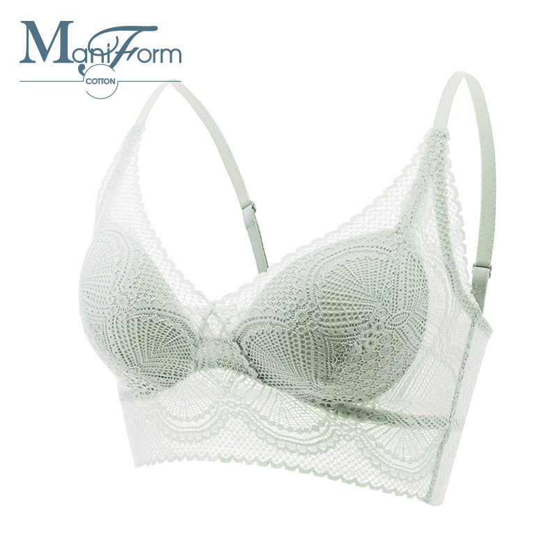 曼妮芬棉质生活蕾丝可外穿吊带文胸 曼妮芬棉质生活吊带/背心/T恤