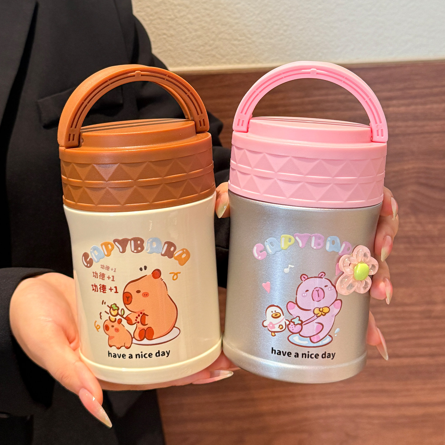 正品316焖烧杯宽口带勺女2025新款高颜值学生上班族饭盒保温桶壶,淘宝优惠券,粉丝福利购,淘宝优惠卷