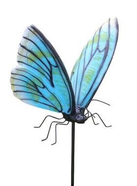 仿真动物摆件幼儿园户外玻璃钢蝴蝶雕塑花园庭院装饰园林景观小品