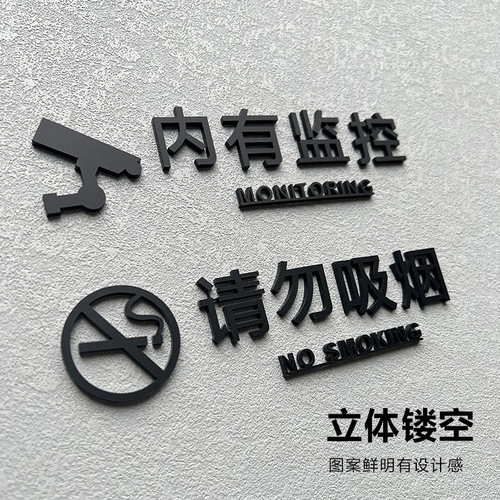 小心地滑提示牌 指示牌提示贴酒店贴纸告示牌牌标识牌小心滑倒小心碰头亚克力牌子定制订制 - 图2