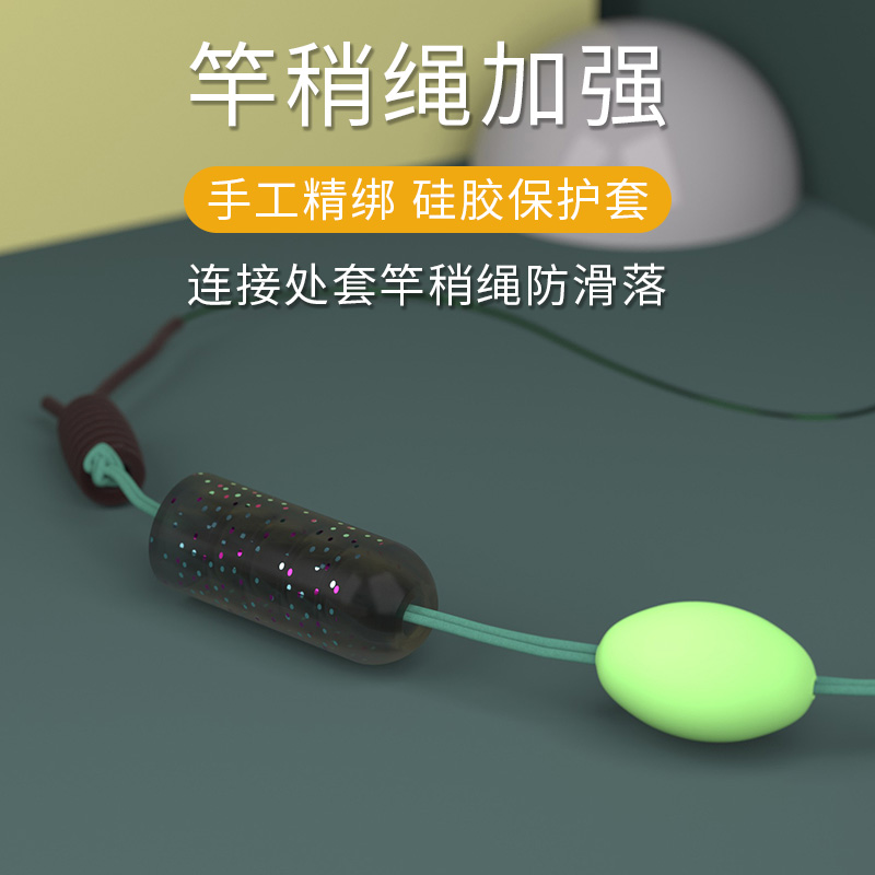 民间艺人黑坑大物线组鲢鳙主线组钓鱼成品线组加强巨物配件PE鱼线 - 图0