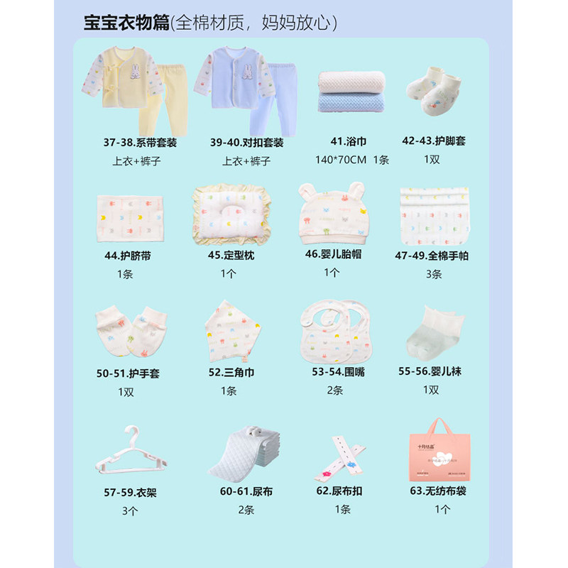 孕妇待产包产妇专用冬春季入院全套母子组合月子必用品大全入院包,淘宝优惠券,粉丝福利购,淘宝优惠卷