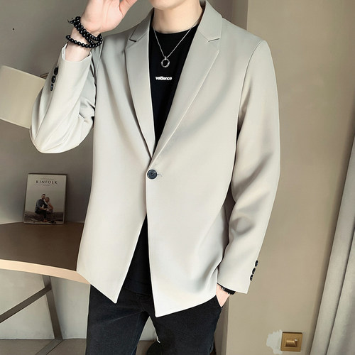 MPstudios原创男装whichone1997邮政局第四十九天一粒扣西装外套 - 图1