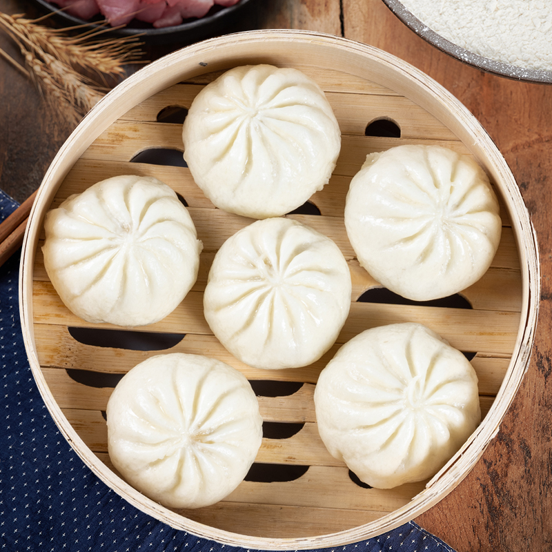 【量折】包道浓香鲜肉小笼包速食早餐半成品速冻面点包子