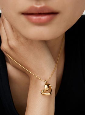 [新年新品]Monica Vinader莫妮卡颈链恒心臻爱吊坠项链限量蛇骨链