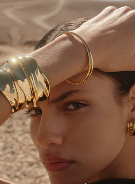 MonicaVinader流金沙丘手镯